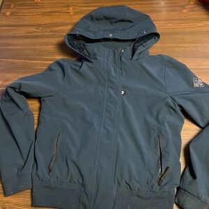 Hollister Winter Jacket Blue Medium